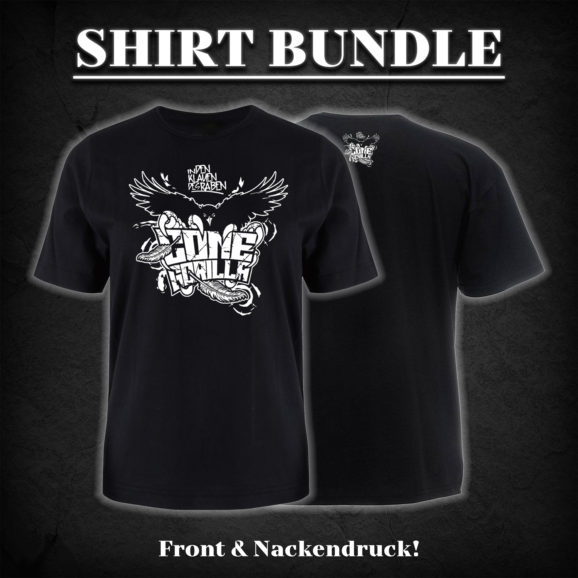 Bild von Cone Gorilla - 'In den Klauen des Raben' EP | Shirt Bundle